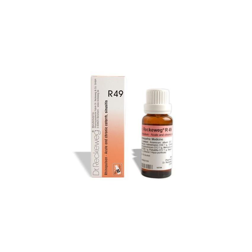 Gocce Reckeweg R49 per Omeopatia - Flacone da 22ml
