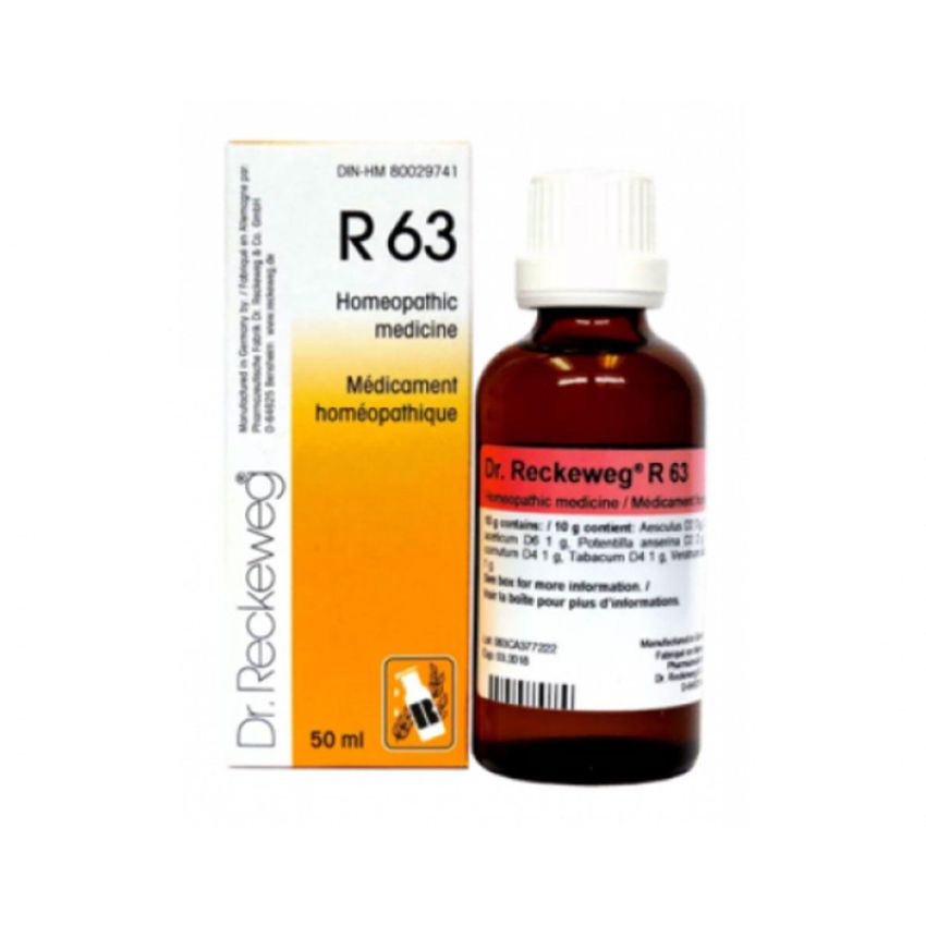 Gocce Reckeweg R63 - Flacone da 22ml