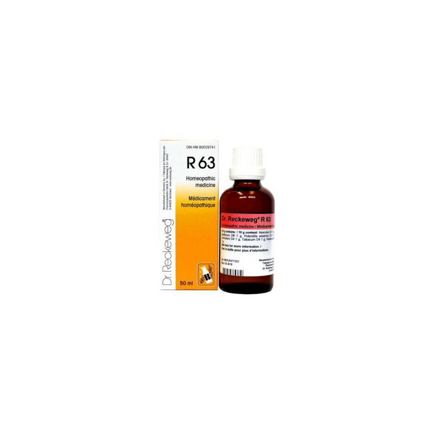 Gocce Reckeweg R63 - Flacone da 22ml