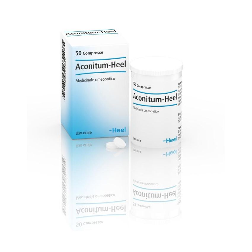 Aconitum-Heel - Pacco da 50 Tavolette per il Benessere