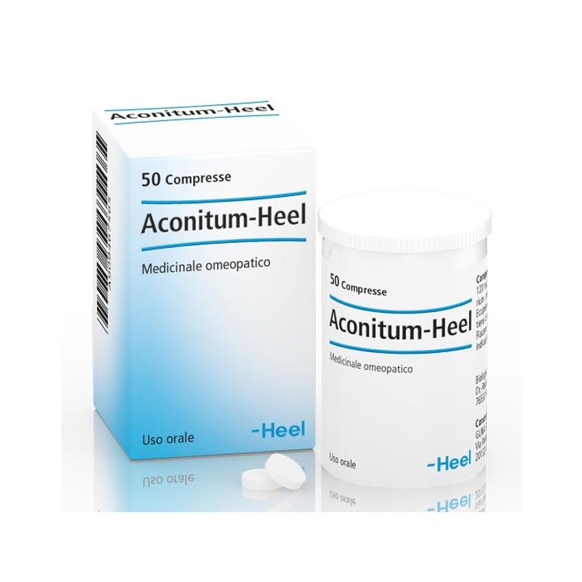 Aconitum-Heel - Pacco da 50 Tavolette per il Benessere