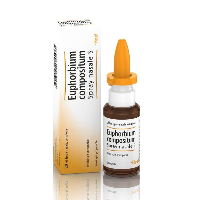 Euphorbium Compositum - Spray Nasale per il sollievo del seno, 20 ml