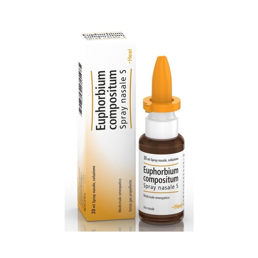 Euphorbium Compositum - Spray Nasale per il sollievo del seno, 20 ml
