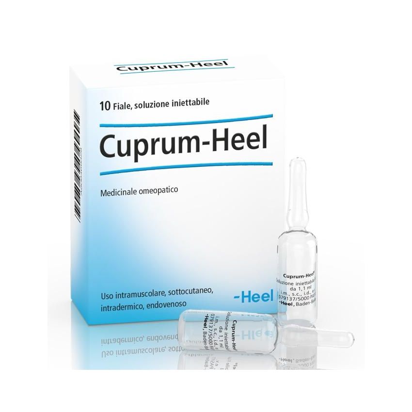 Cuprum Heel - Fiale da 1,1ml - Confezione da 10 Pezzi
