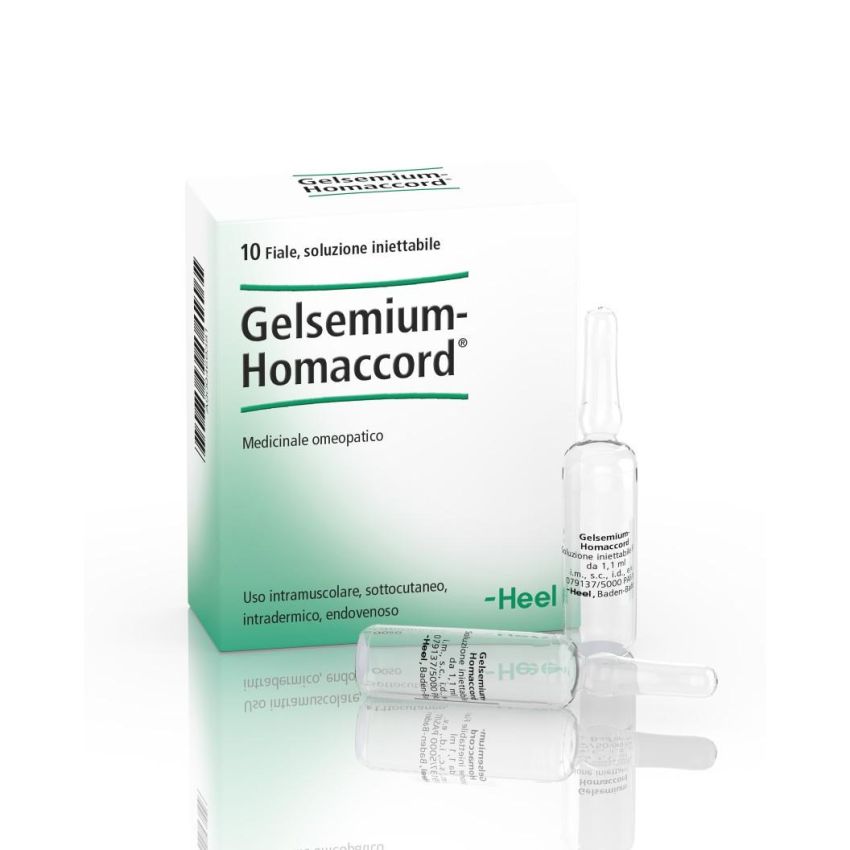 Gelsemium Homaccord Heel 10x1,1ml - Soluzione Omeopatica