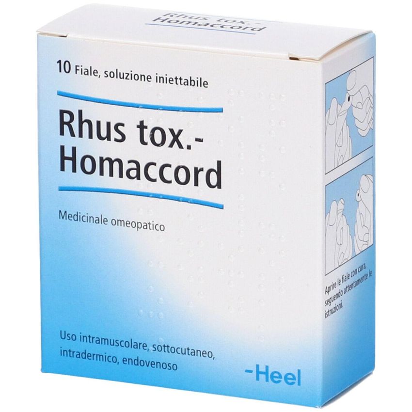 HEEL Rhus Tox-Homaccord - Confezione da 10 Fiale