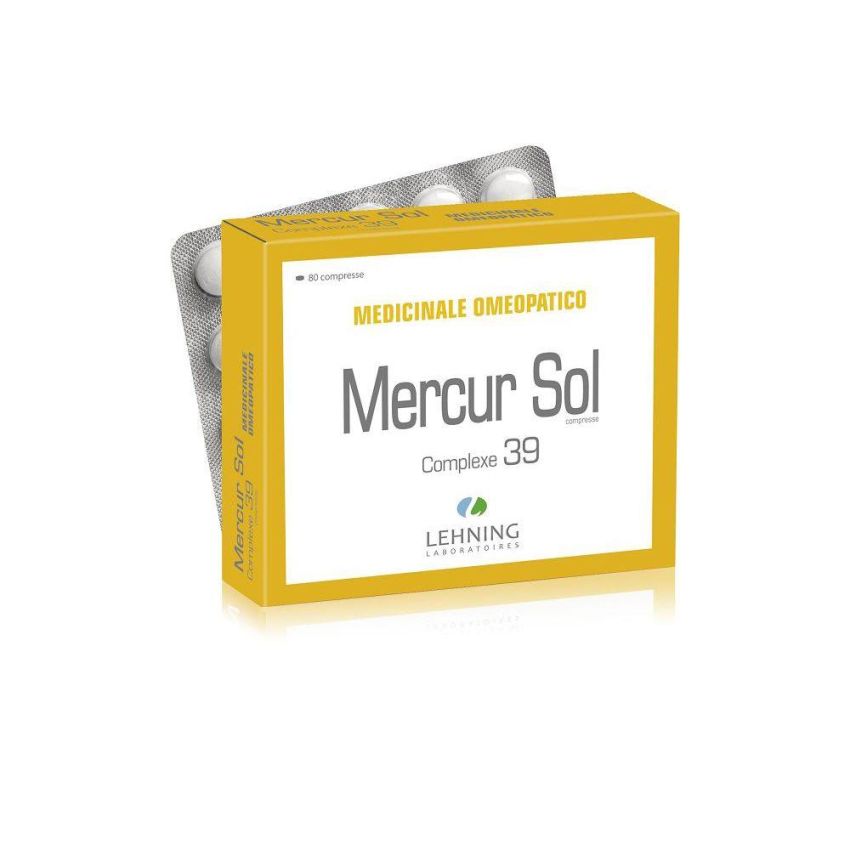 Lehning 39 Mercurius Sol - 80 Compresse di Integratore Alimentare