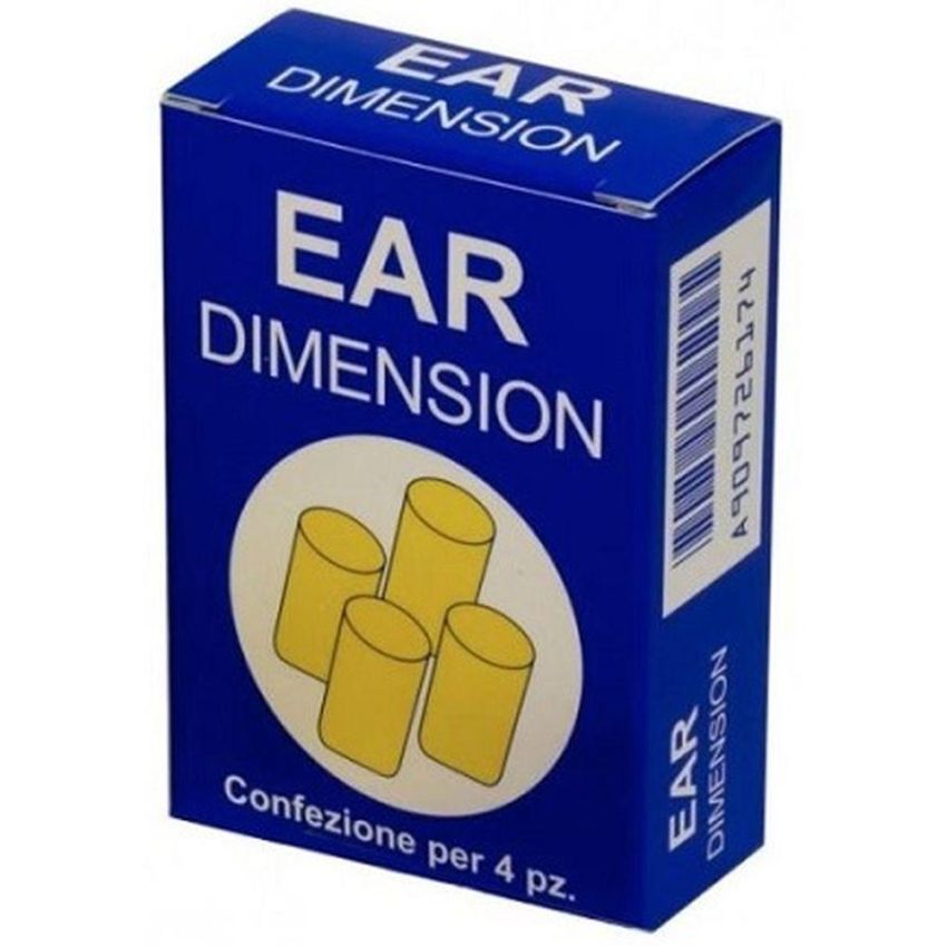 Dimension Ear - Set di 4 Tappi Auricolari di Alta Qualità