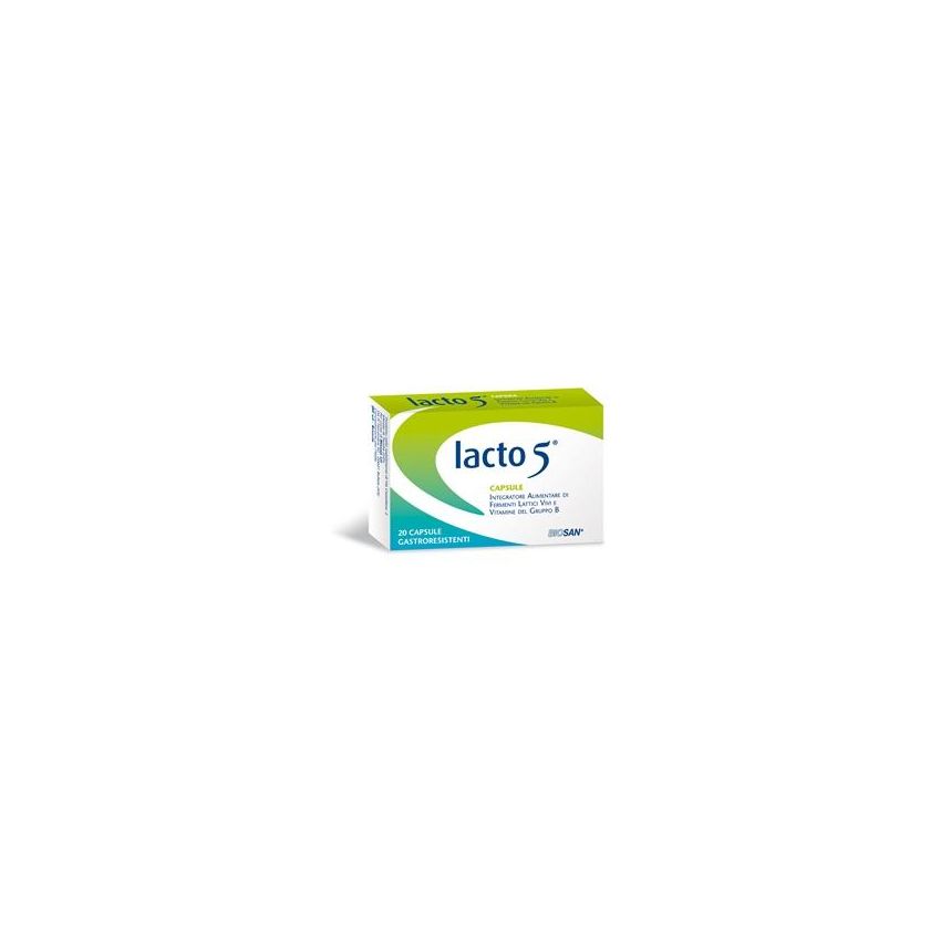 Lacto 5 Probiotic Supplement - 20 Capsule