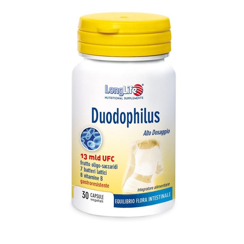 Longlife Duodophilus Integratore Probiotico - 30 Capsule