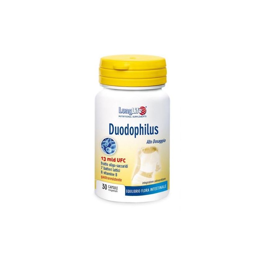 Longlife Duodophilus Integratore Probiotico - 30 Capsule