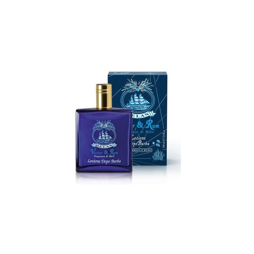 Lozione Dopobarba Vetiver&Rum di Helan - 100ml