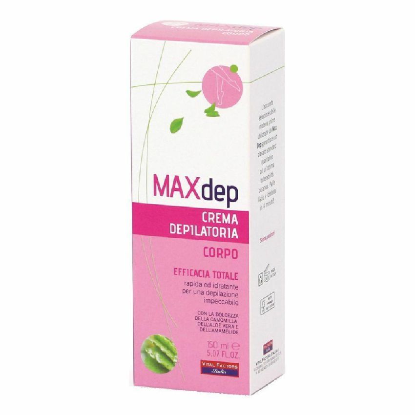 Max Dep Crema Depilatoria per il Corpo - 150ml
