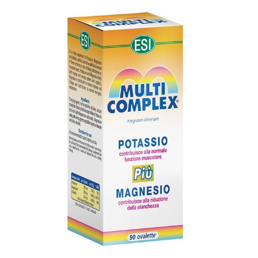 Multicomplex Potassio e Magnesio - 90 Ovalette