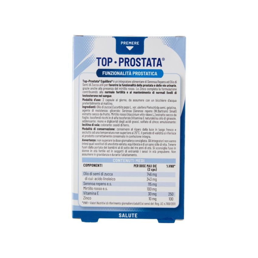 Equilibra Advanced Prostate Health Support - 40 Capsule