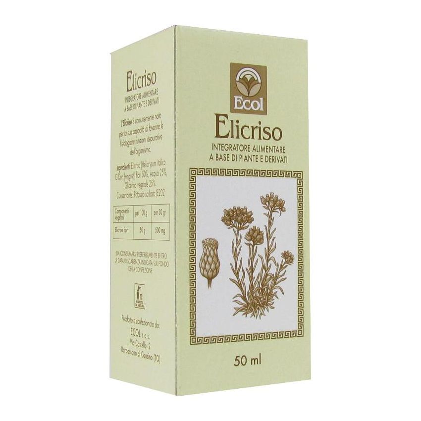 Estratto di Elicriso Senza Alcool 50ml