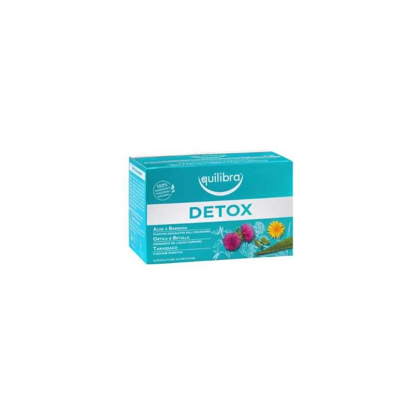 Equilibra Tisana Detox - Pacchetto da 15 Filtri