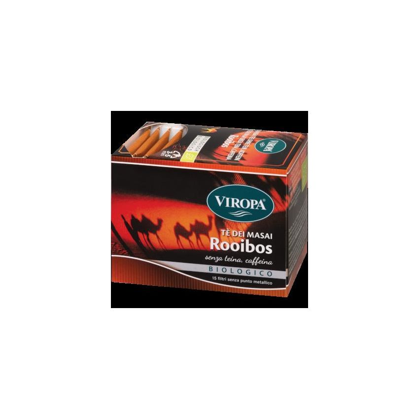 Viropa Tisana Rooibos con 15 Filtri Aromatizzati