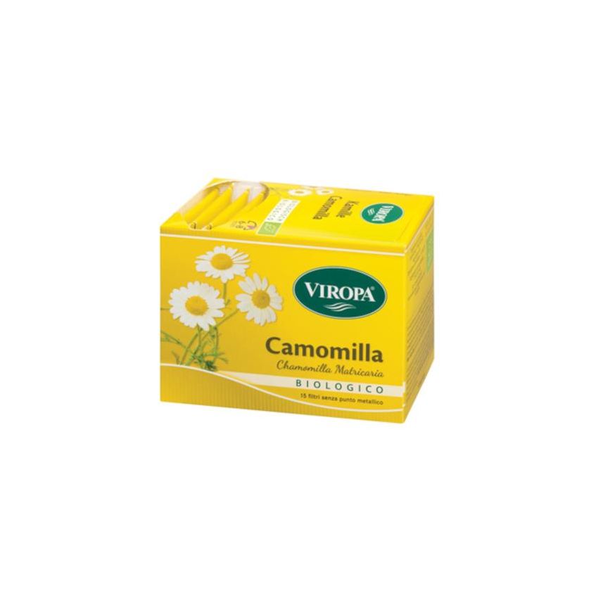 Viropa Bio Infuso di Camomilla con 15 Filtri