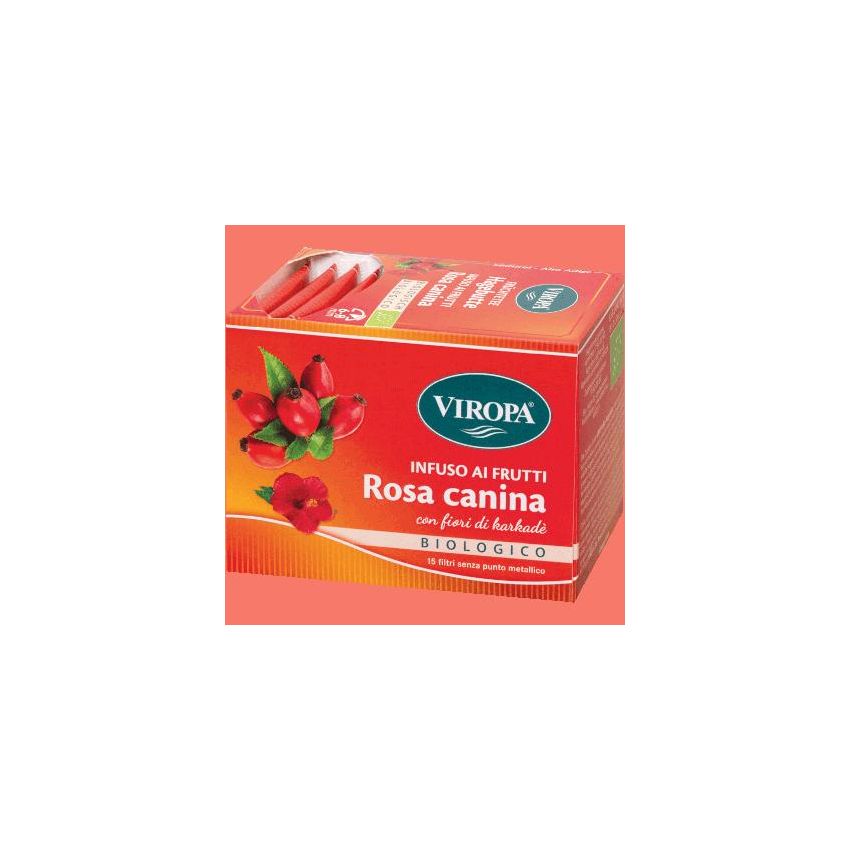 Viropa Infuso Biologico ai Frutti di Rosa Canina - 15 Filtri