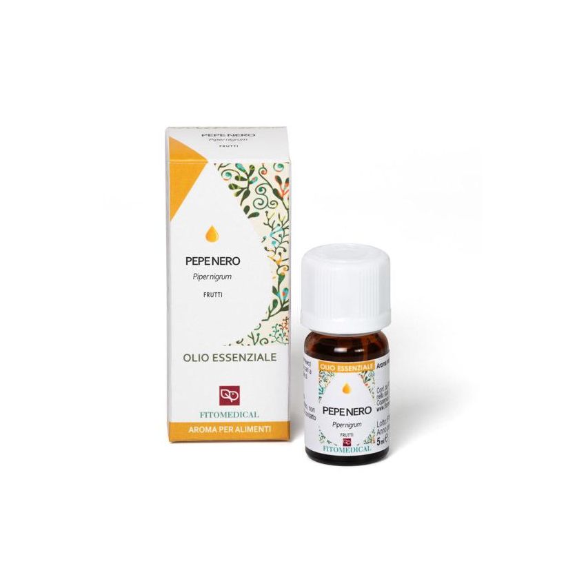 Olio Essenziale di Pepe Nero Puro 5ml