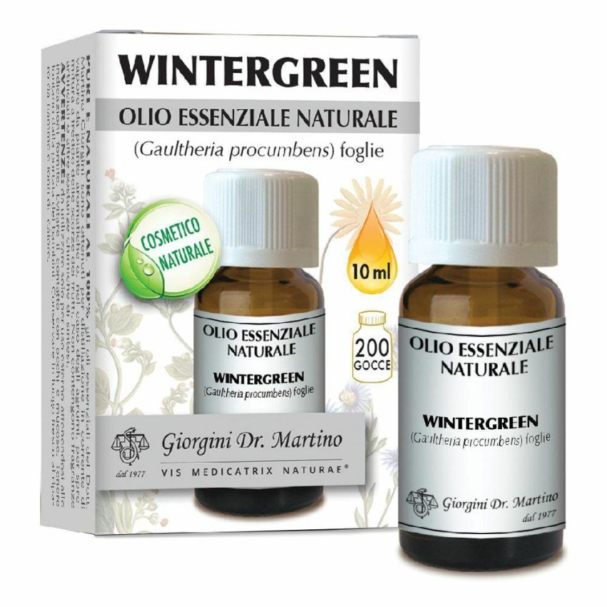 Olio Essenziale di Wintergreen Puro 10ml