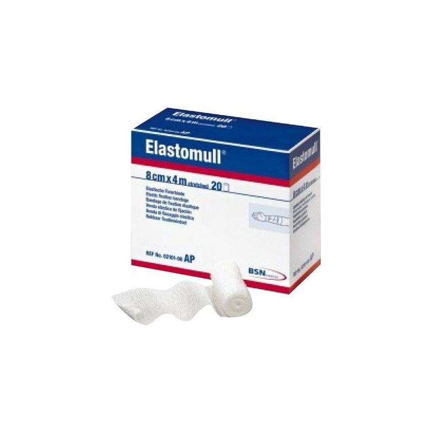 Benda Elastica Autoadesiva Blu Elastomull Haft - 8x400 cm