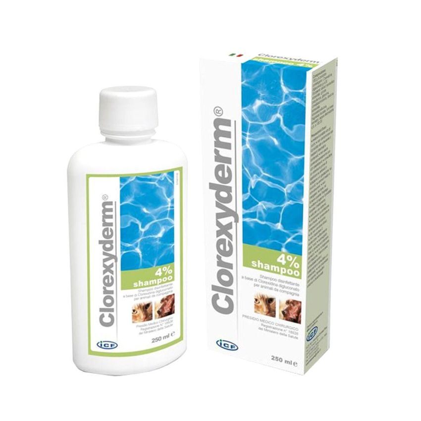 Shampoo Clorexyderm 4% per Cani - 250ml