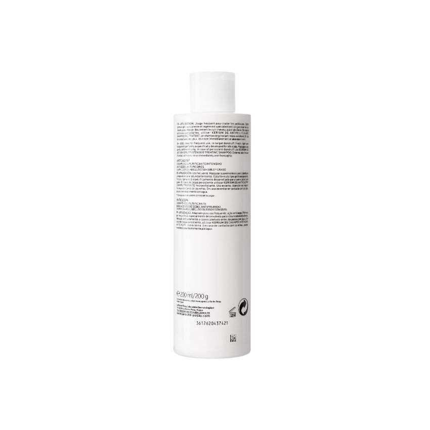 La Roche-Posay Kerium Shampoo Antiforfora per Capelli Grassi 200ml