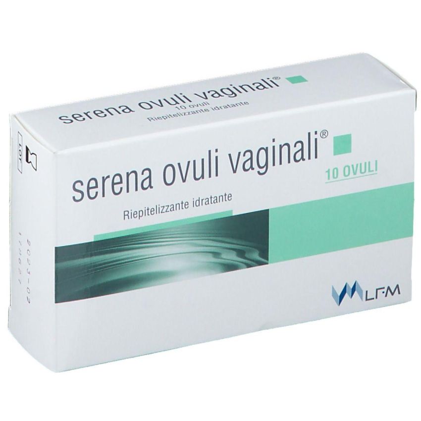 Serena Ovuli Vaginali - Confezione da 10 x 20g