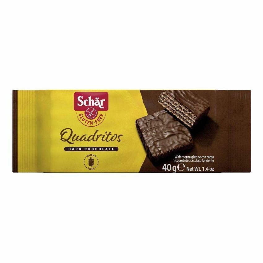 Schar Quadritos Biscotti Wafer Senza Glutine 40g