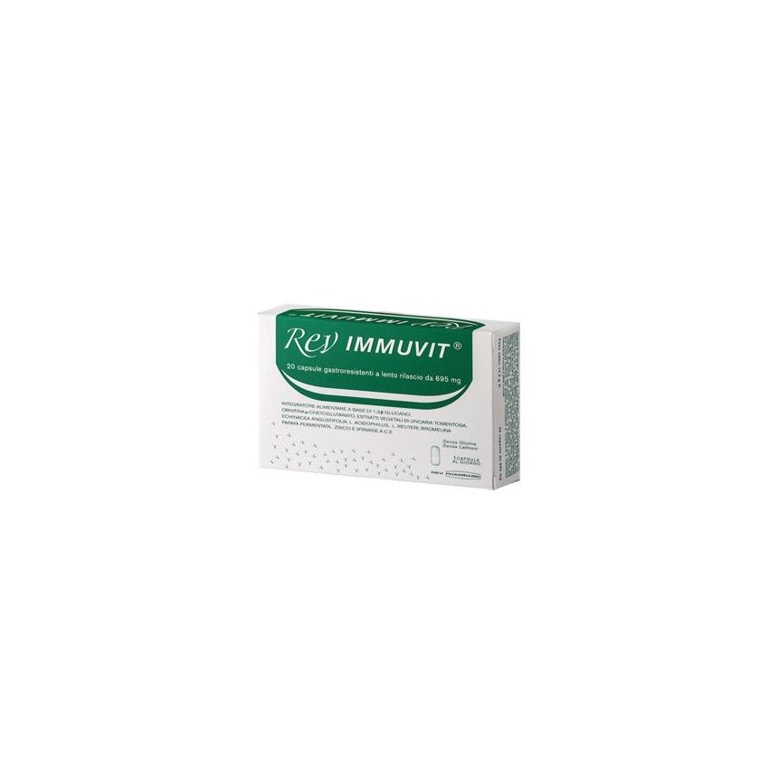 Rev Immuvit Immune Support - 20 Capsule Pack