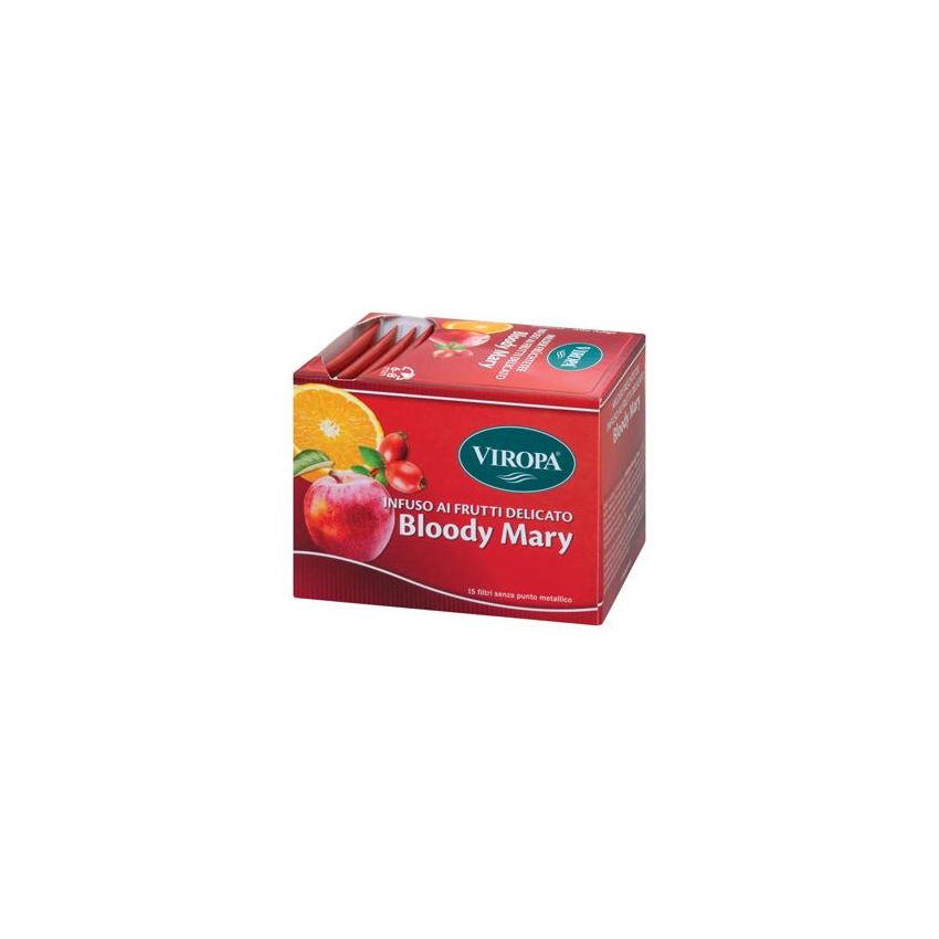 Viropa Infuso Bloody Mary con Frutti, 15 Bustine