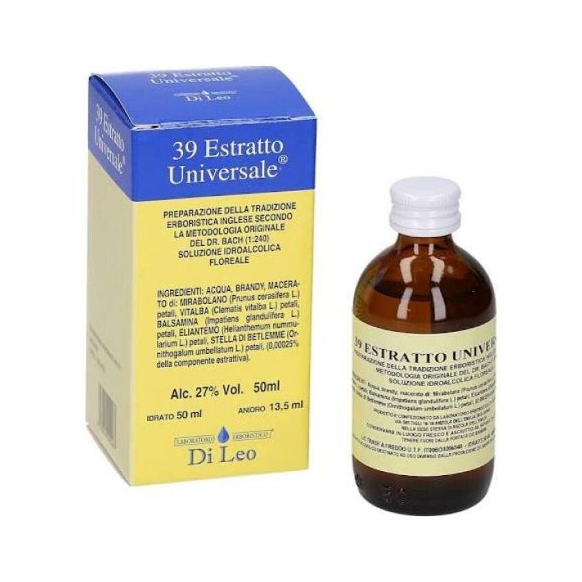 Leo's Universale Estratto da 39 Fiori di Bach, 50ml