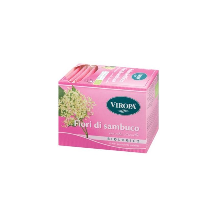 Fiori Di Sambuco Bio Viropa - Confezione da 15 Filtri
