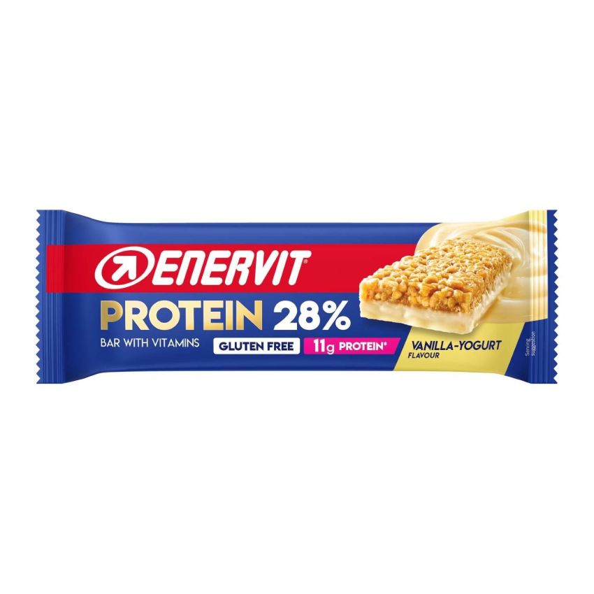 Enervit Protein Bar 40g - 28% Proteine, Gusto Vaniglia-Yogurt