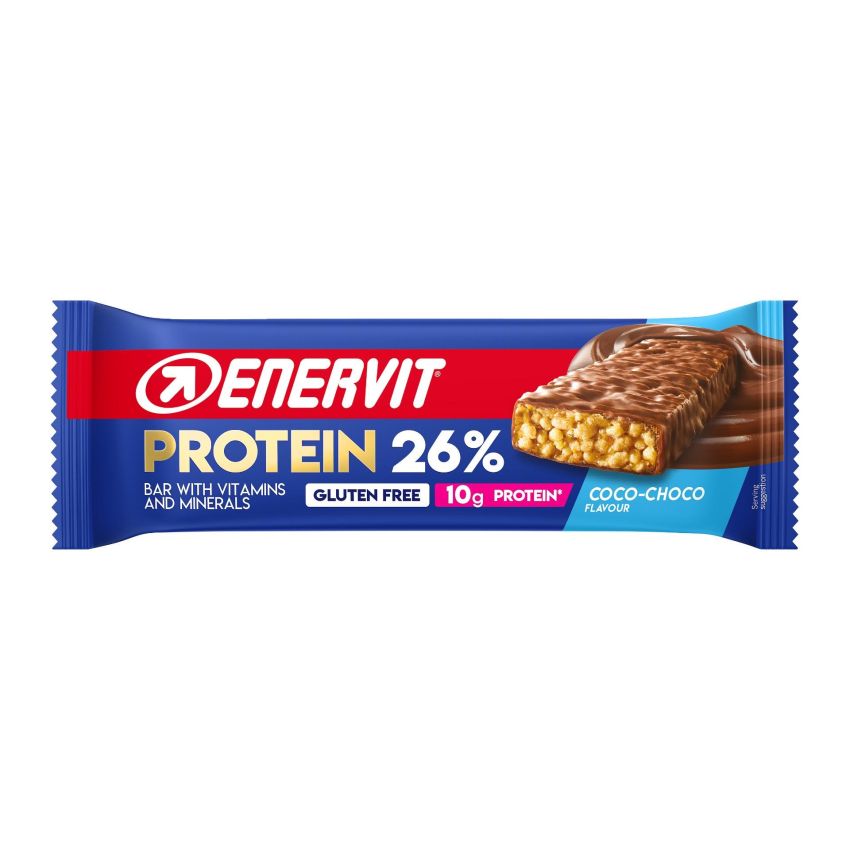 Enervit Coco Choco Protein Bar - 26% Protein, 40g