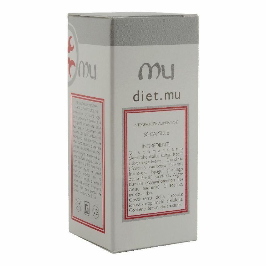 Mu Diet Supplement - 50 capsule per la gestione del peso
