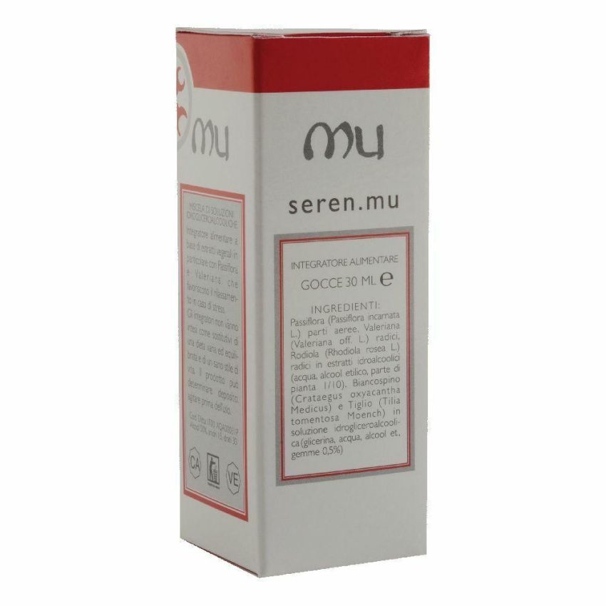 Gocce Seren Mu - Integratore Naturale per il Benessere del Sonno, 30ml