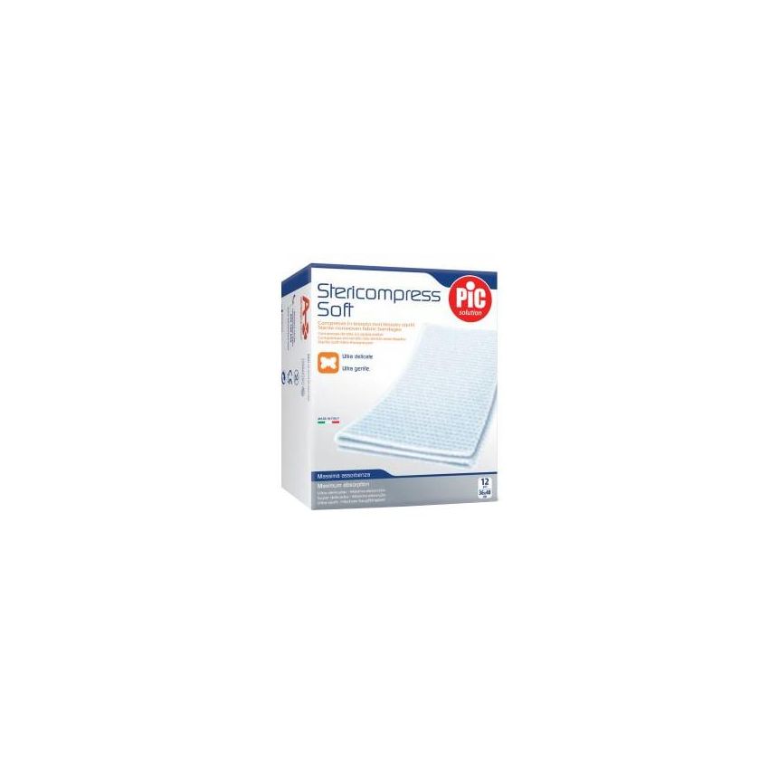 Pic Stericompress Soft - Garza Medicale TNT 10x10cm, 100 Pezzi