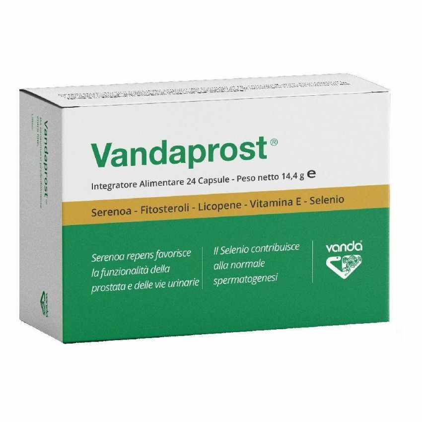 Vandaprost - 24 Capsule Integratore Prostata