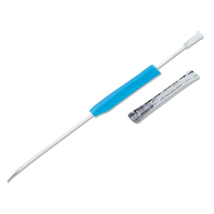 Catetere Autolubrificante con Punta Tiemann Liquick Base, 40cm CH14