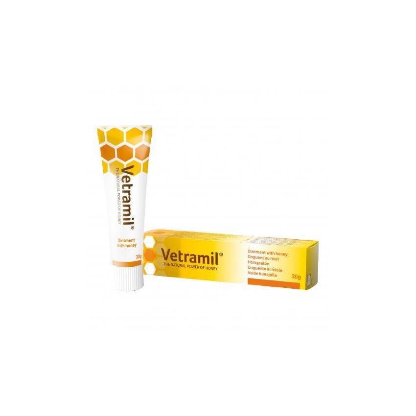 Unguento Vetramil al Miele e Oli Essenziali per Cura Canina - 30g