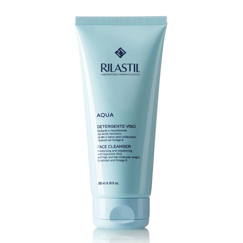 Rilastil Aqua 200ml: Detergente Viso Idratante Intenso
