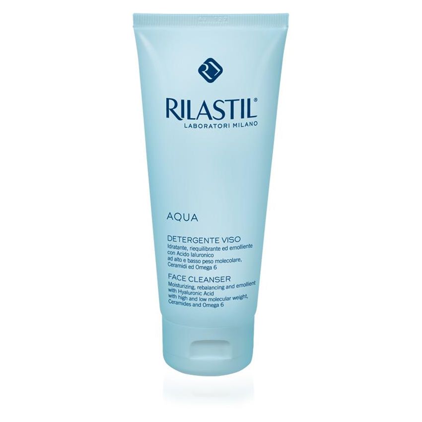 Rilastil Aqua 200ml: Detergente Viso Idratante Intenso