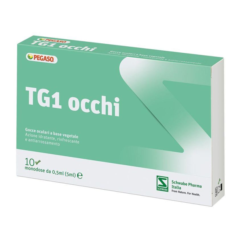 TG1 Occhi - Gocce Oculari Monodose da 0.5ml - Pacco da 10