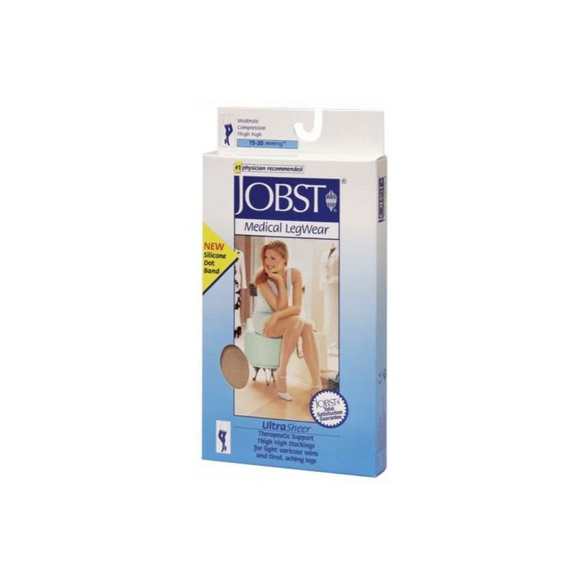 Calza Autoreggente Jobst Ultrasheer Naturale 15/20mmhg Taglia 4