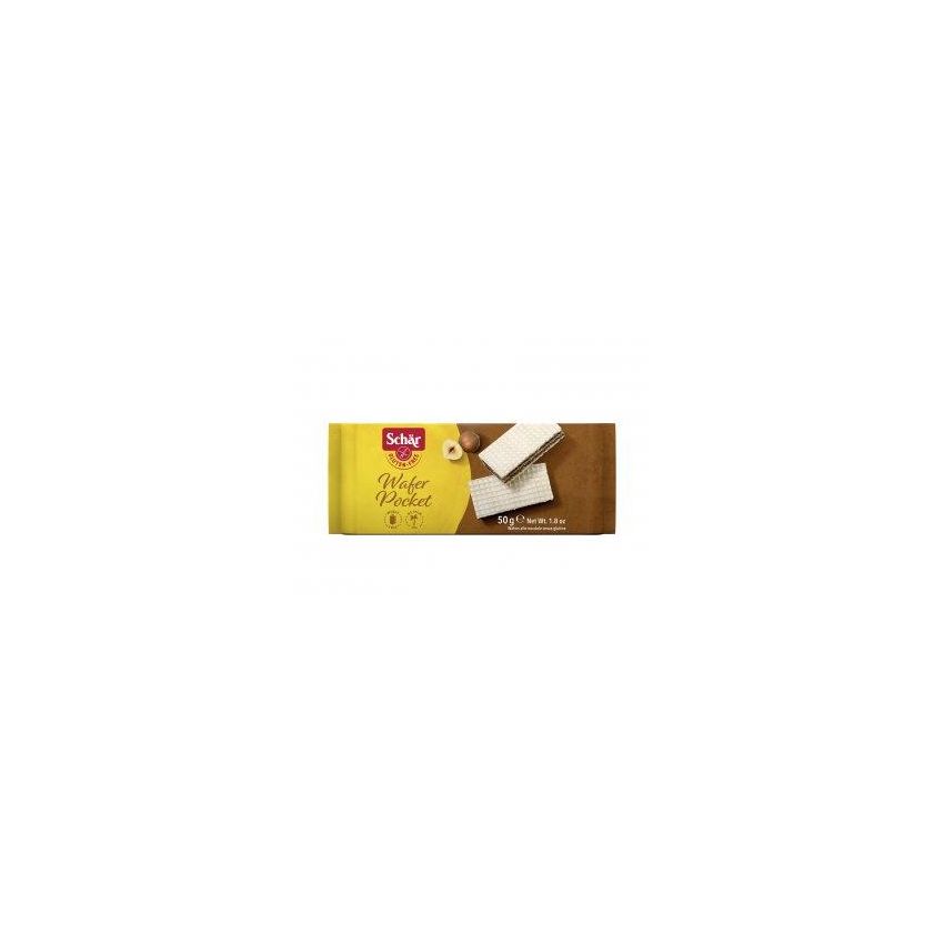Schar Nocciola Wafer Pocket, 50g - Senza Glutine