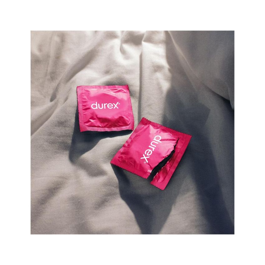 Durex Pleasuremax Easy-On Condoms - Pacco da 6 Pezzi
