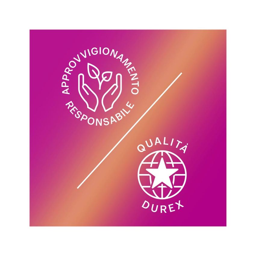 Durex Pleasuremax Easy-On Condoms - Pacco da 6 Pezzi